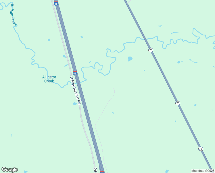 map of restaurants, bars, coffee shops, grocery stores, and more near 147 Interstate 45 in Buffalo