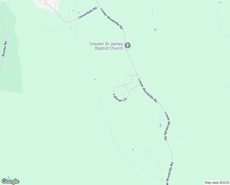 map of restaurants, bars, coffee shops, grocery stores, and more near 1-3 Tubman Circle in Natchez