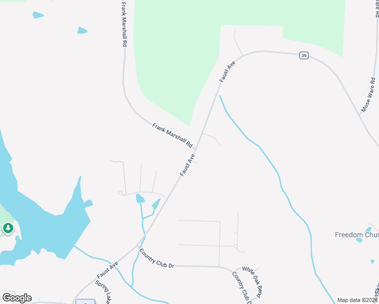 map of restaurants, bars, coffee shops, grocery stores, and more near 121 Ridgecrest Rd in Ozark