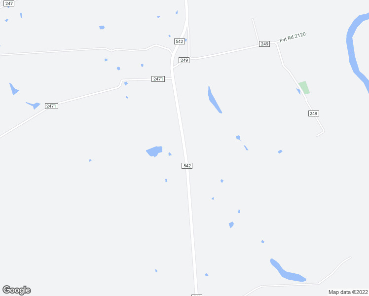 map of restaurants, bars, coffee shops, grocery stores, and more near Farm to Market Road 542 in Oakwood