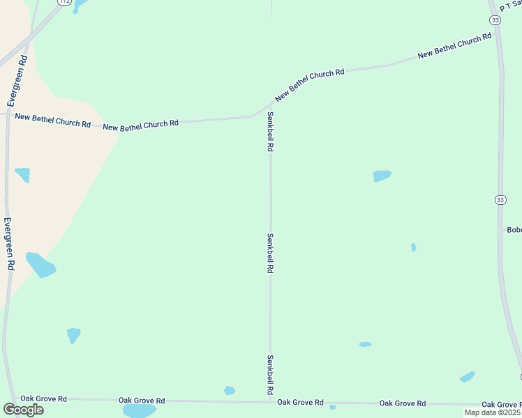 map of restaurants, bars, coffee shops, grocery stores, and more near 170 Senkbeil Road in Sylvester