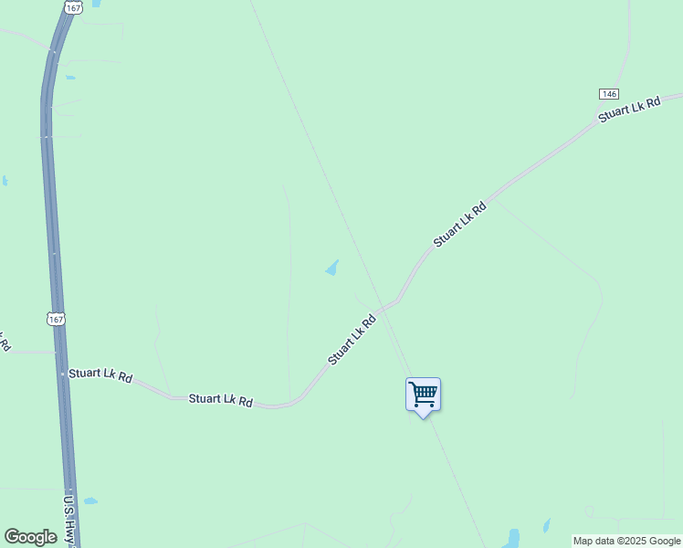 map of restaurants, bars, coffee shops, grocery stores, and more near 481 Stuart Lake Road in Pollock
