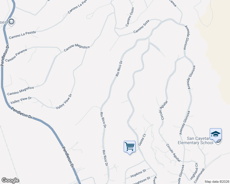 map of restaurants, bars, coffee shops, grocery stores, and more near 421 Rio Rico Drive in Rio Rico