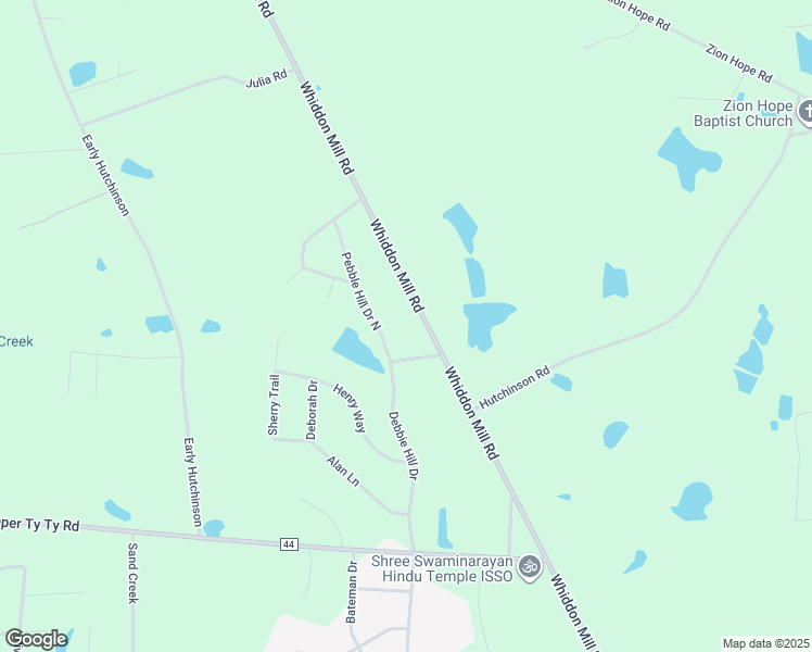 map of restaurants, bars, coffee shops, grocery stores, and more near 2311 Whiddon Mill Road in Tifton