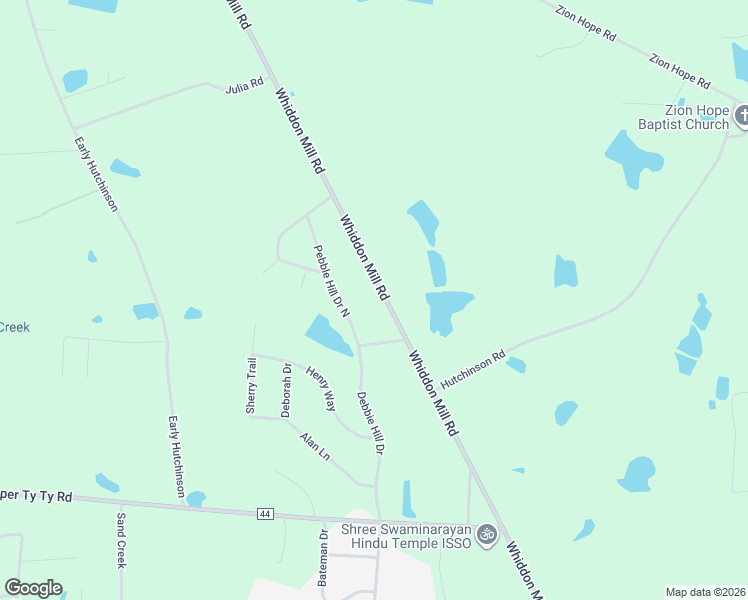 map of restaurants, bars, coffee shops, grocery stores, and more near 2311 Whiddon Mill Road in Tifton