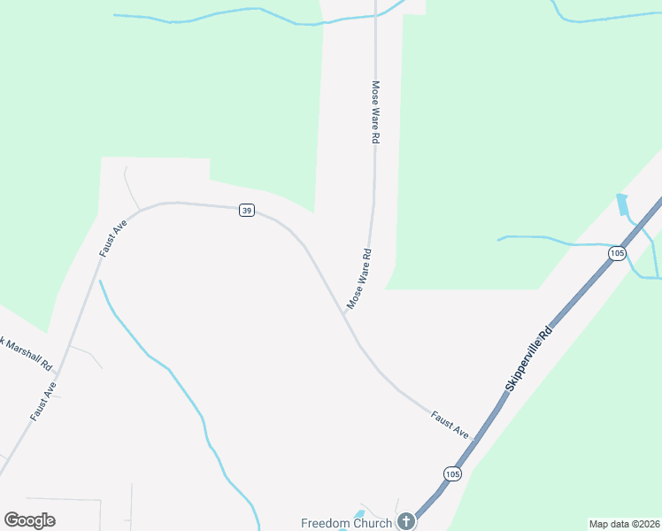 map of restaurants, bars, coffee shops, grocery stores, and more near 3131 Faust Avenue in Ozark