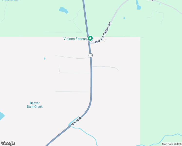map of restaurants, bars, coffee shops, grocery stores, and more near 6101 2 Girls Drive in Chatom