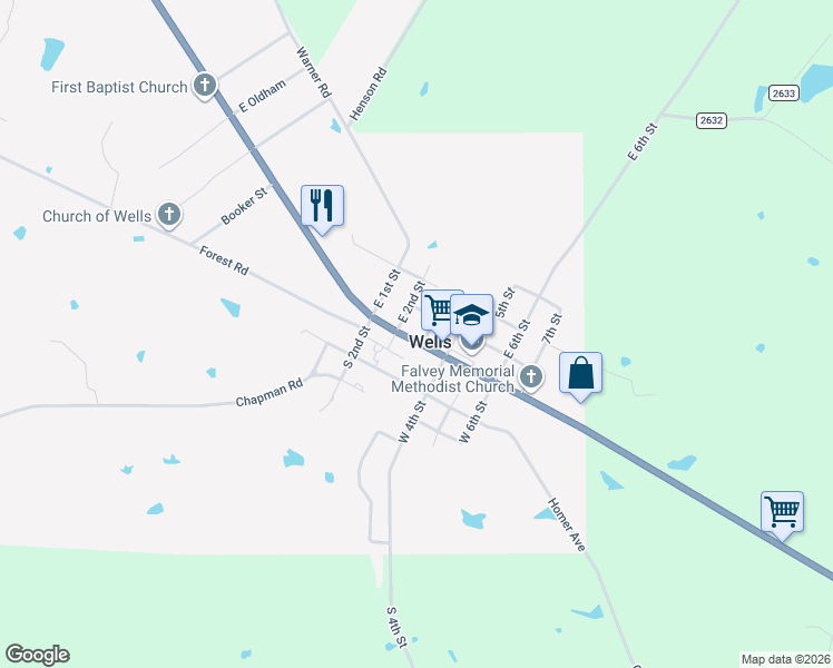 map of restaurants, bars, coffee shops, grocery stores, and more near 251 Rusk Avenue in Alto