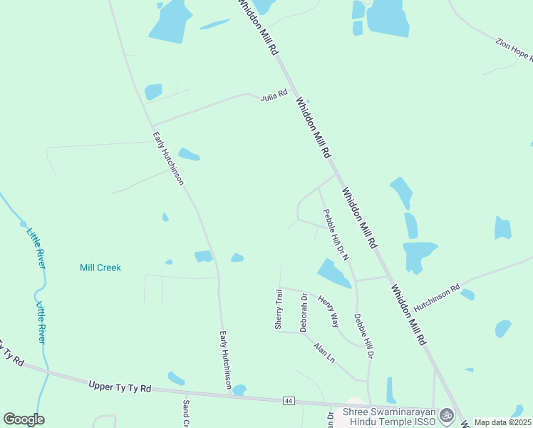 map of restaurants, bars, coffee shops, grocery stores, and more near 7 Faye Court in Tifton