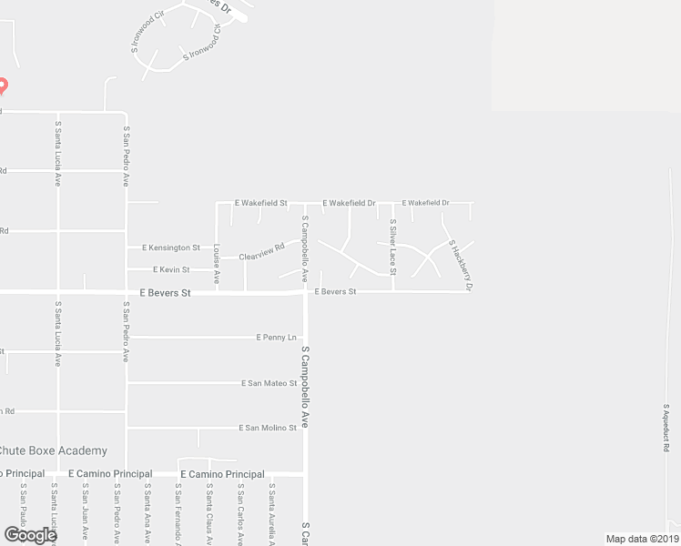 map of restaurants, bars, coffee shops, grocery stores, and more near 4344 South Featherbush Court in Sierra Vista