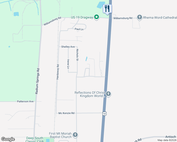 map of restaurants, bars, coffee shops, grocery stores, and more near 5-11 Easy Dr in Albany