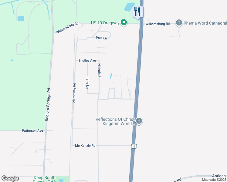 map of restaurants, bars, coffee shops, grocery stores, and more near 5-11 Easy Dr in Albany