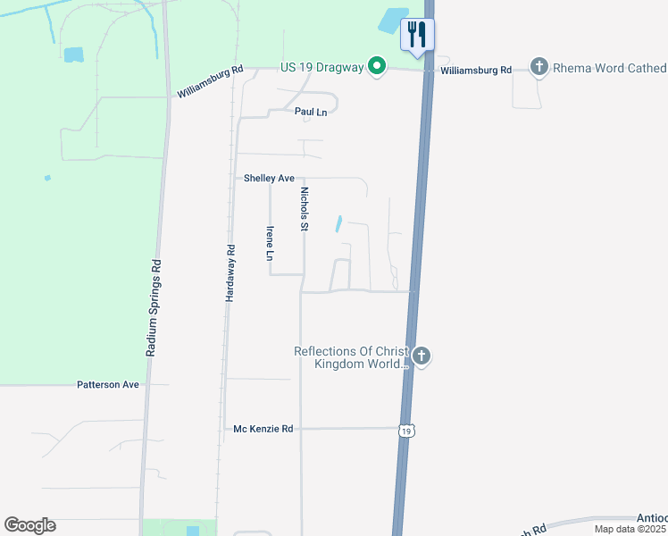 map of restaurants, bars, coffee shops, grocery stores, and more near 5-11 Easy Dr in Albany