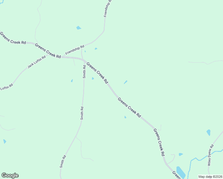 map of restaurants, bars, coffee shops, grocery stores, and more near Greens Creek Road in Jefferson Davis County