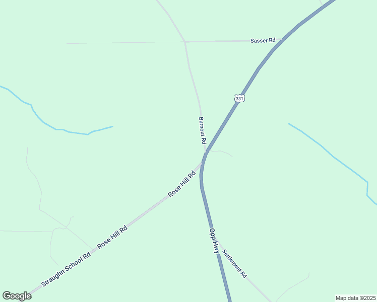 map of restaurants, bars, coffee shops, grocery stores, and more near 150 Rose Hill Road in Dozier