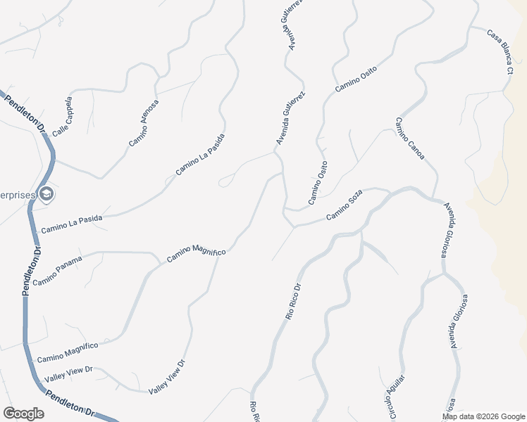 map of restaurants, bars, coffee shops, grocery stores, and more near 341 Camino Magnifico in Rio Rico