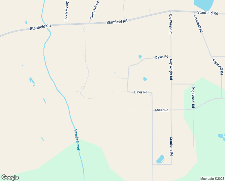 map of restaurants, bars, coffee shops, grocery stores, and more near 634 Davis Road in Screven