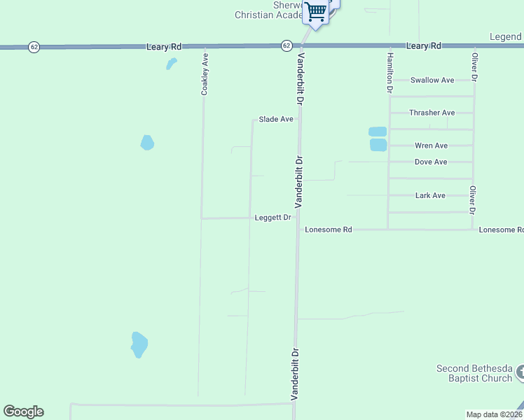 map of restaurants, bars, coffee shops, grocery stores, and more near 3111 Leggett Drive in Albany