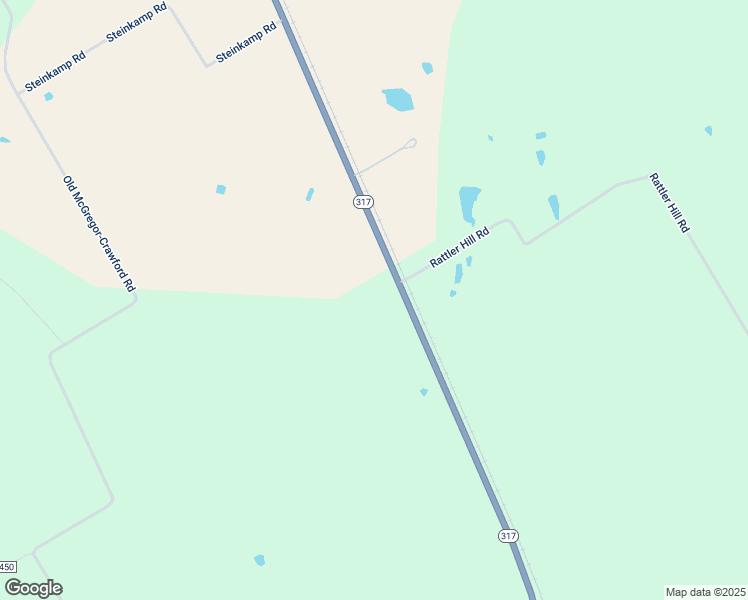 map of restaurants, bars, coffee shops, grocery stores, and more near 3871 North Lone Star Parkway in McGregor