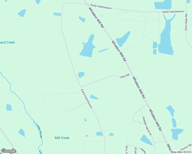 map of restaurants, bars, coffee shops, grocery stores, and more near 72 Julia Road in Tifton