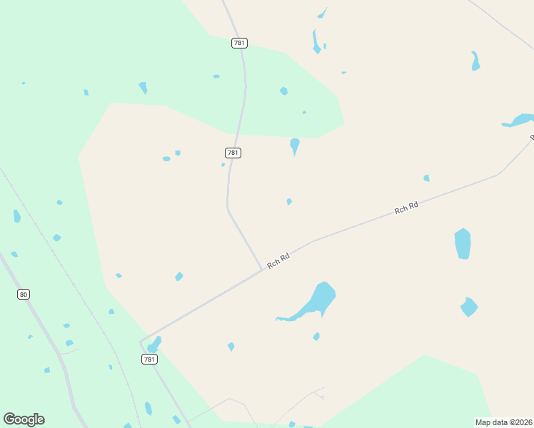 map of restaurants, bars, coffee shops, grocery stores, and more near 230 County Road 781 in Donie