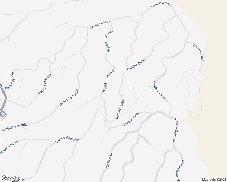 map of restaurants, bars, coffee shops, grocery stores, and more near 420 Camino Osito in Rio Rico