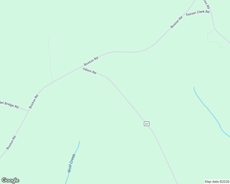 map of restaurants, bars, coffee shops, grocery stores, and more near 36581 Odom Road in Dozier