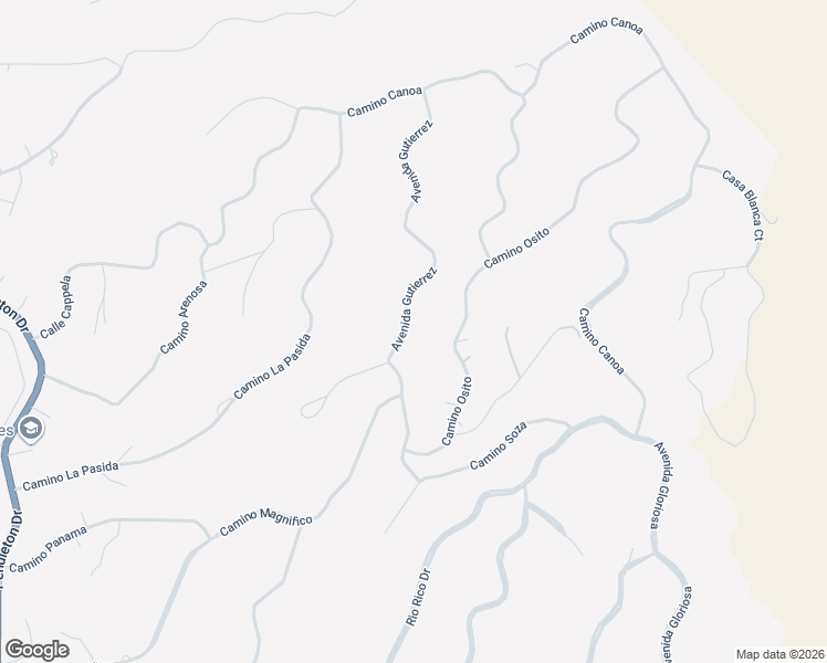 map of restaurants, bars, coffee shops, grocery stores, and more near 420 Camino Osito in Rio Rico