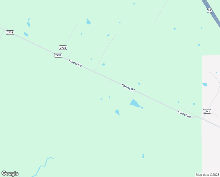 map of restaurants, bars, coffee shops, grocery stores, and more near 2906 Forest Road in Alto