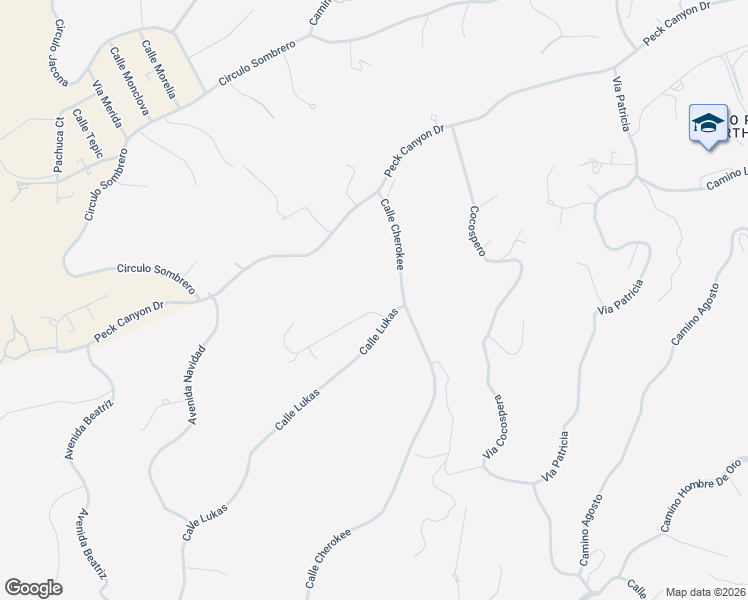 map of restaurants, bars, coffee shops, grocery stores, and more near 1308 Calle Cherokee in Rio Rico