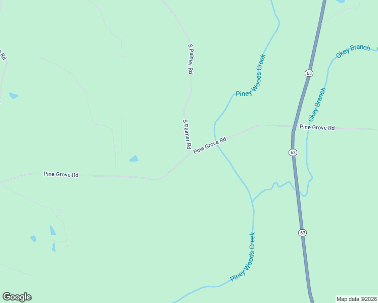 map of restaurants, bars, coffee shops, grocery stores, and more near 1 South Palmer Road in Waynesboro