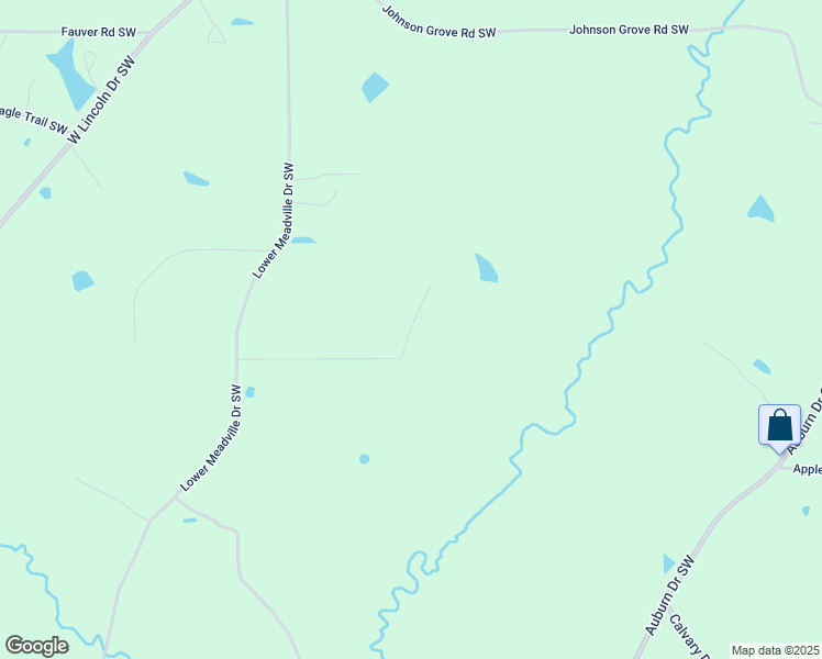 map of restaurants, bars, coffee shops, grocery stores, and more near 840 Atlantis Loop Southwest in Bogue Chitto
