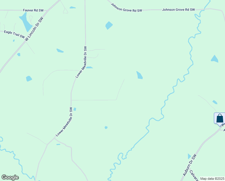 map of restaurants, bars, coffee shops, grocery stores, and more near 840 Atlantis Loop Southwest in Bogue Chitto