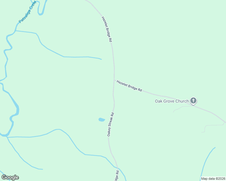 map of restaurants, bars, coffee shops, grocery stores, and more near Oakey Streak Road in Dozier