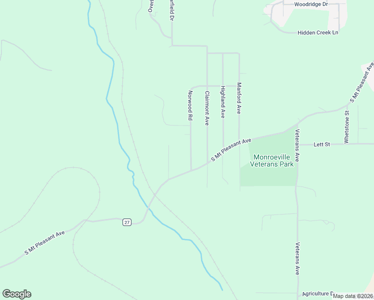 map of restaurants, bars, coffee shops, grocery stores, and more near 450 Norwood Road in Monroeville