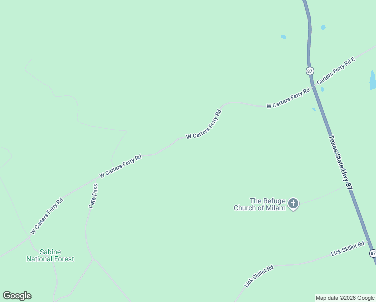 map of restaurants, bars, coffee shops, grocery stores, and more near in Milam