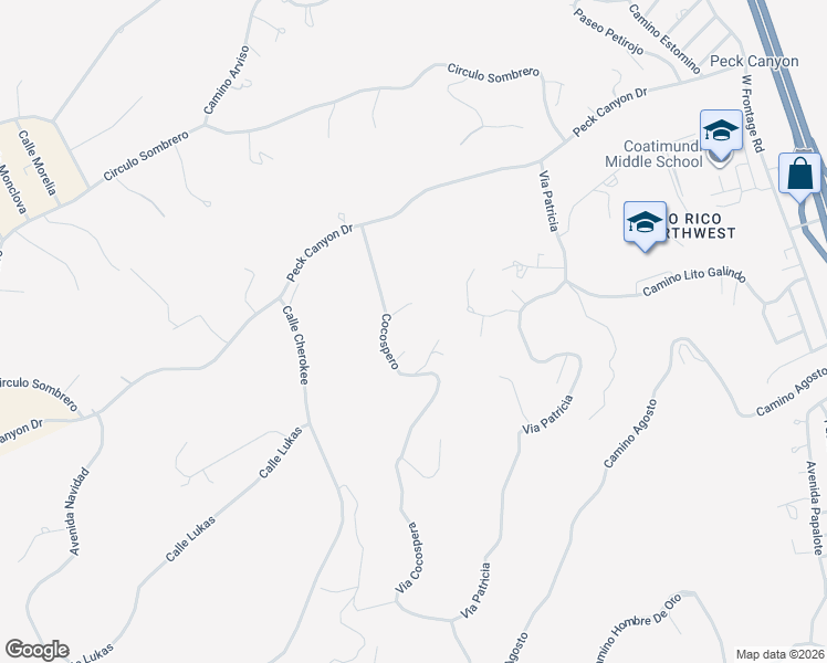 map of restaurants, bars, coffee shops, grocery stores, and more near 585 Yate Lane in Rio Rico