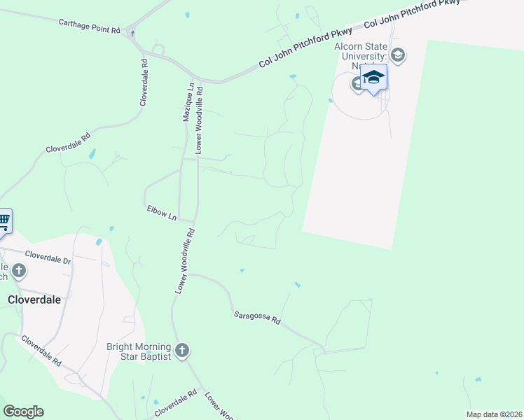 map of restaurants, bars, coffee shops, grocery stores, and more near in Natchez