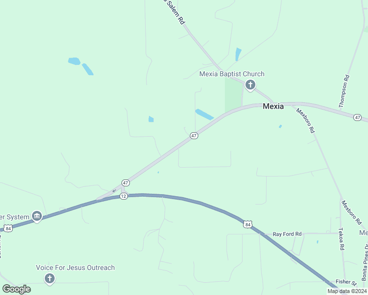 map of restaurants, bars, coffee shops, grocery stores, and more near in Mexia