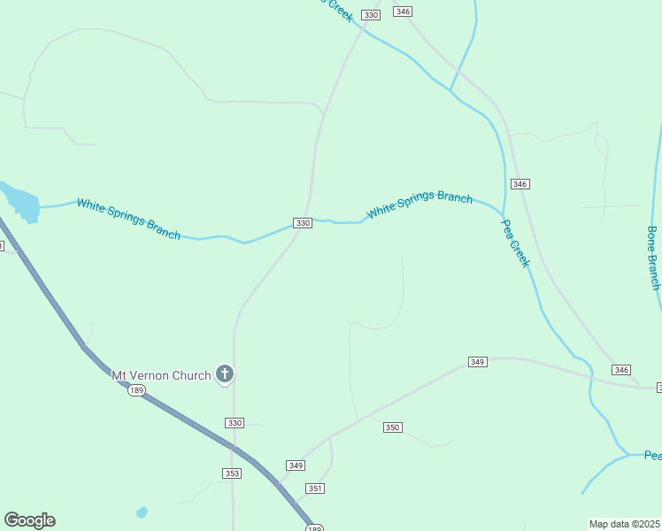 map of restaurants, bars, coffee shops, grocery stores, and more near 490 County Road 349 in Elba