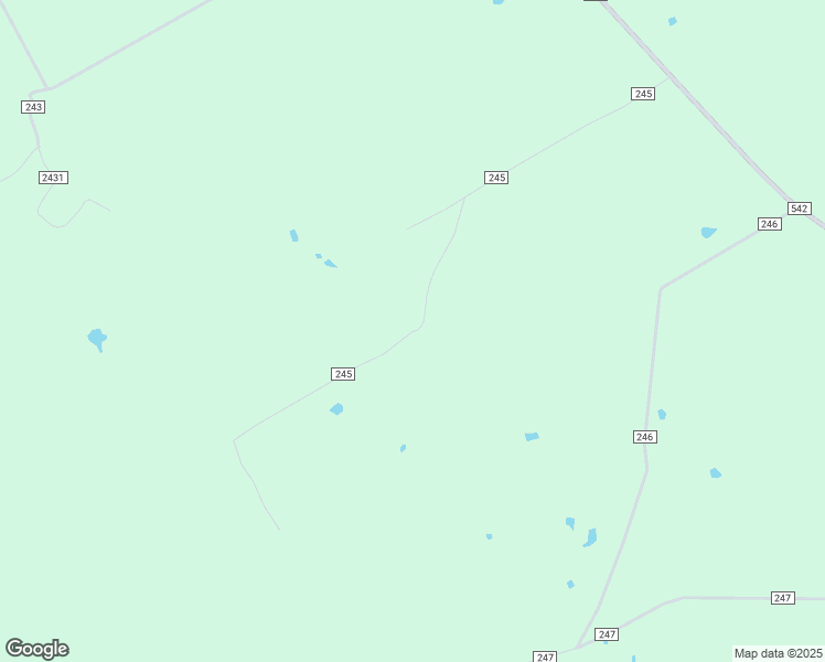 map of restaurants, bars, coffee shops, grocery stores, and more near County Road 245 in Leon County