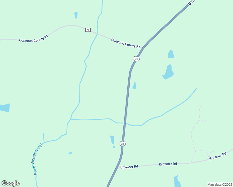 map of restaurants, bars, coffee shops, grocery stores, and more near 29461 U.S. 31 in McKenzie