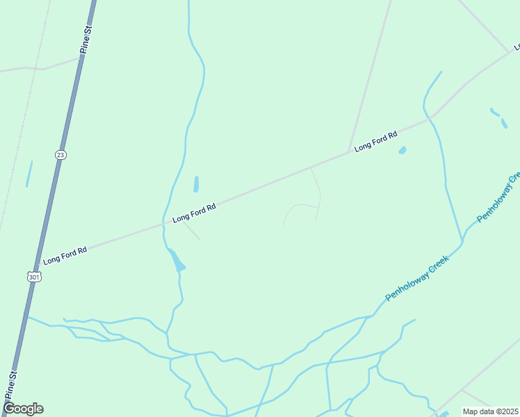 map of restaurants, bars, coffee shops, grocery stores, and more near PB 45-56 B And R Circle in Jesup