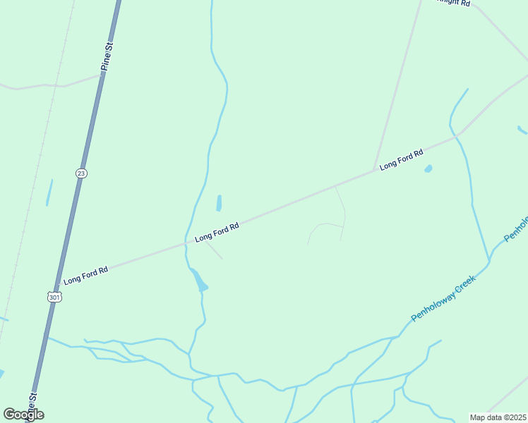 map of restaurants, bars, coffee shops, grocery stores, and more near PB 45-56 B And R Circle in Jesup