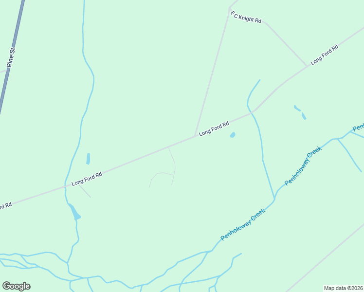 map of restaurants, bars, coffee shops, grocery stores, and more near 7265 Long Ford Road in Jesup