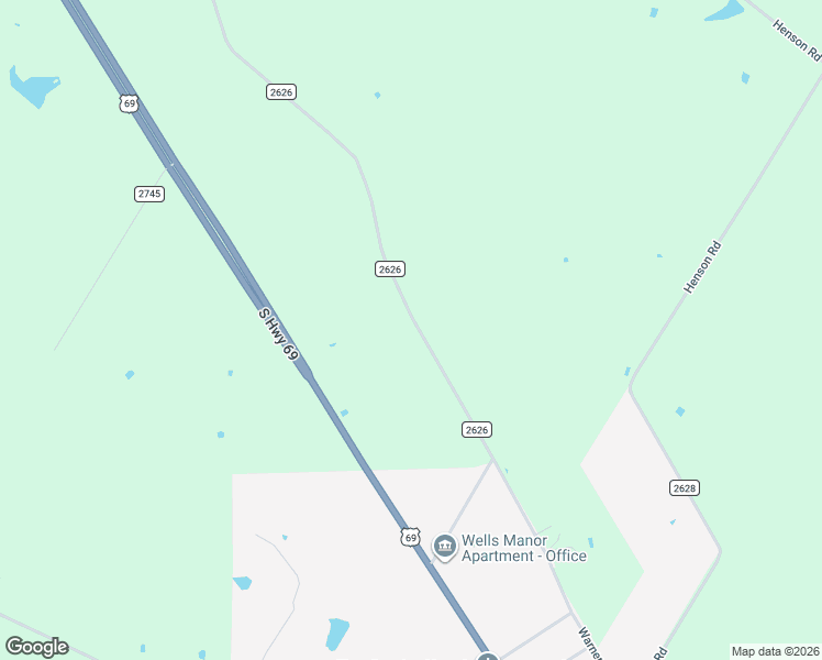 map of restaurants, bars, coffee shops, grocery stores, and more near 1599 2626 in Cherokee County