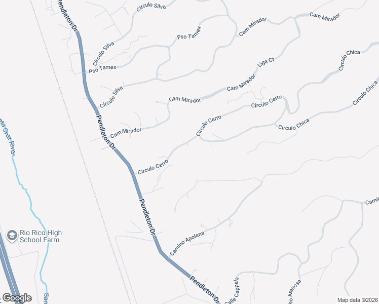 map of restaurants, bars, coffee shops, grocery stores, and more near 1431 Noni Court in Rio Rico