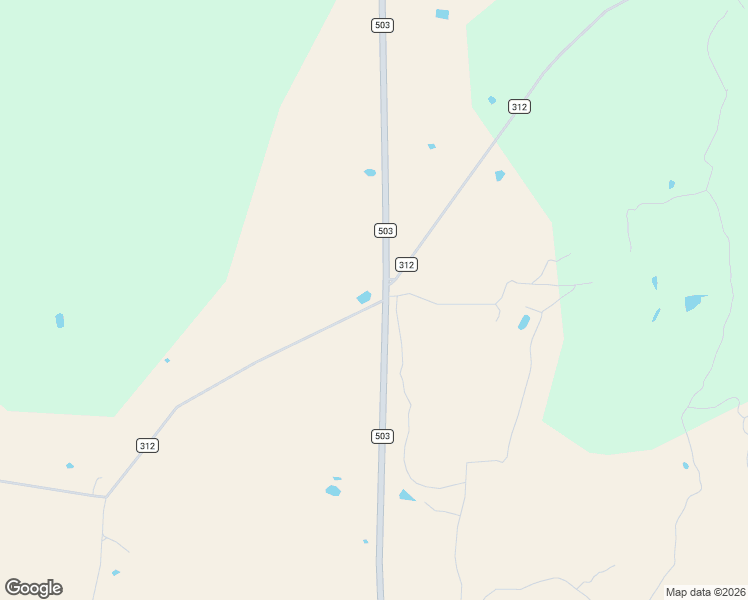 map of restaurants, bars, coffee shops, grocery stores, and more near Farm to Market Road 503 in Voss