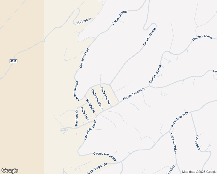 map of restaurants, bars, coffee shops, grocery stores, and more near 1446 Circulo Jacona in Rio Rico