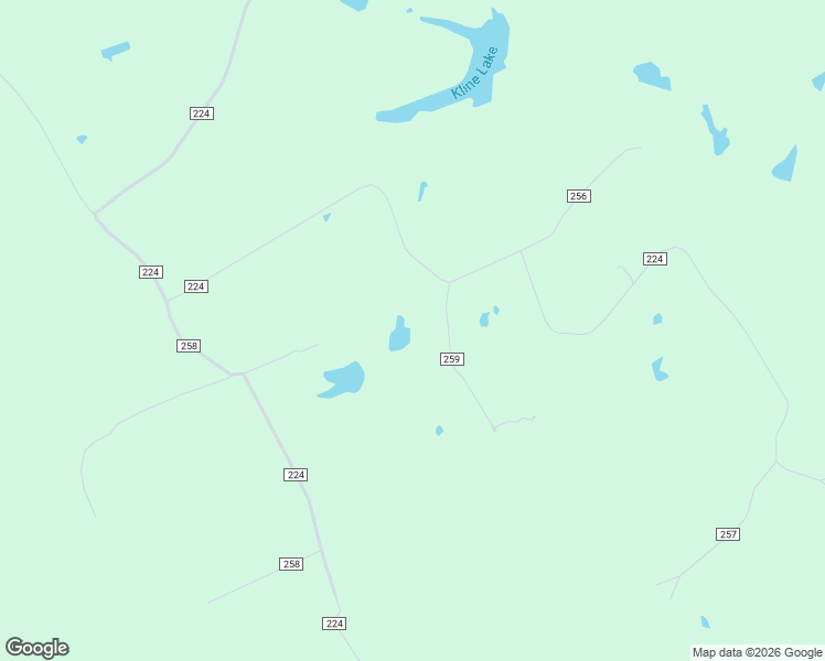 map of restaurants, bars, coffee shops, grocery stores, and more near 12118 County Road 259 in Oakwood